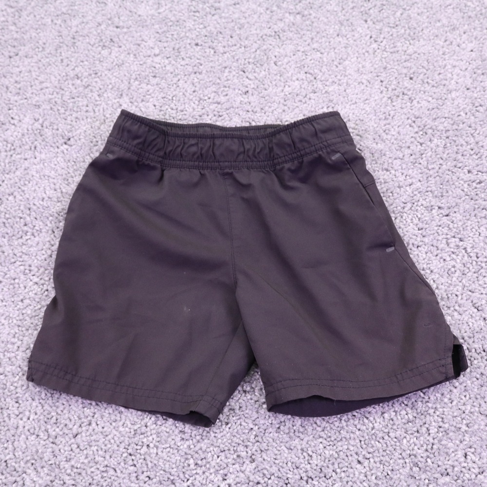 Old Navy Shorts Boys Extra Small 5 Black StretchTech Quick Dry Active Athletic